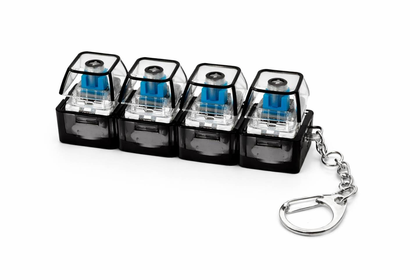 Porte-clé Clavier Mécanique Anti-Stress Lumineux